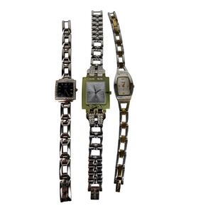 Vintage Ladies Watch Lot Citizen 5920-S004675 Swatch Square Fossil f2 ES-9382